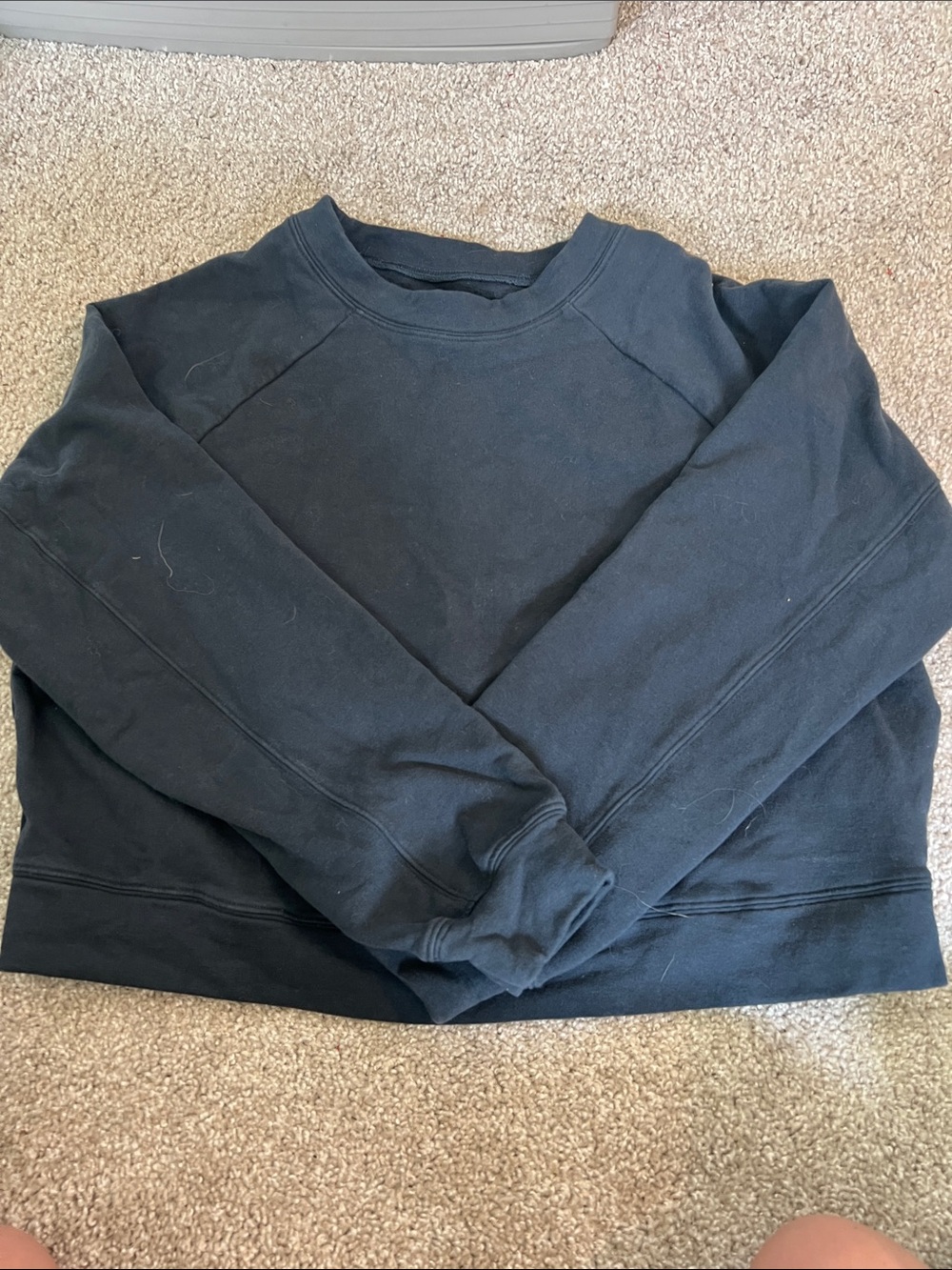 Born Primitive Black Crewneck Sweatshirt - Minimal Pullover